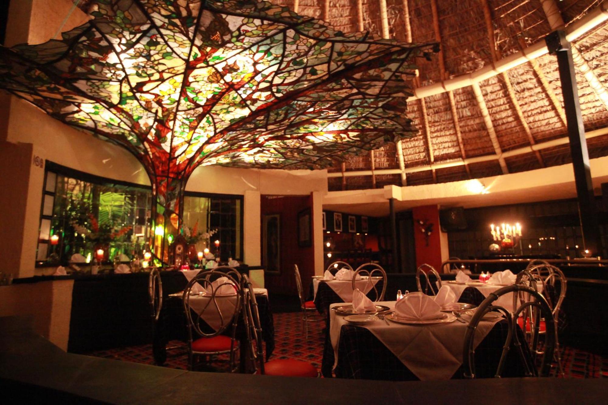 Hotel Montetaxco Exteriér fotografie The interior of the restaurant